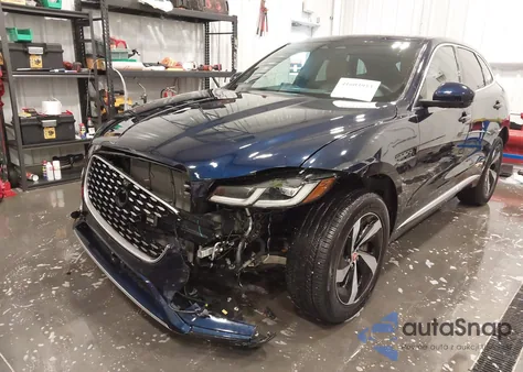 2021 Jaguar F-Pace S P340 Awd Automatic from USA, damaged, VIN SADCJ2EU0MA680777